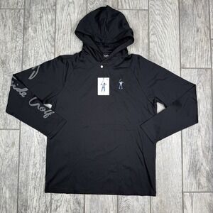 Eastside Golf Mens Lightweight Longsleeve Sweater Logo Pullover Hoodie‎ Size M